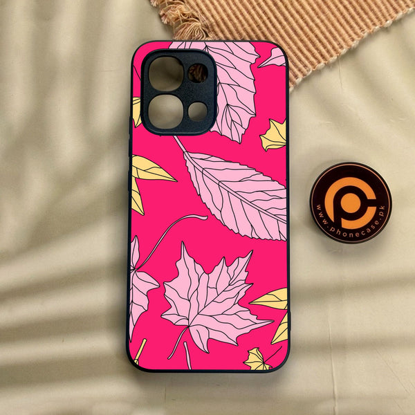 Oppo A6 Pro - Floral Series Design 6 - Premium Metal Printed Soft Bumper Shock Proof Case