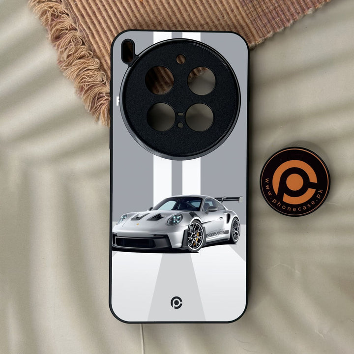 Vivo X300 Pro - Porsche Gt3 Rs Thrill - Premium Metal Printed Soft Bumper Shock Proof Case