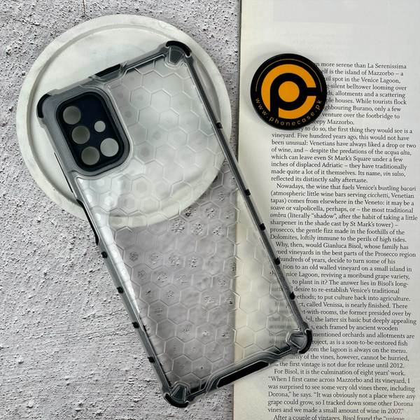 Galaxy M51 Airbag Shockproof Hybrid Armor Honeycomb Transparent Cover