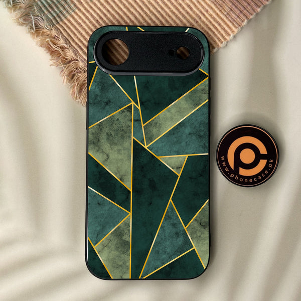 iPhone Air - Geometric Design 5 - Premium Metal Printed Soft Bumper Shock Proof Case