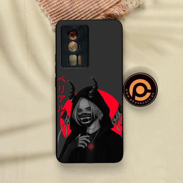 Xiaomi Redmi K60 Pro - Anime Series Design 10 - Premium Metal Printed Soft Bumper Shock Proof Case