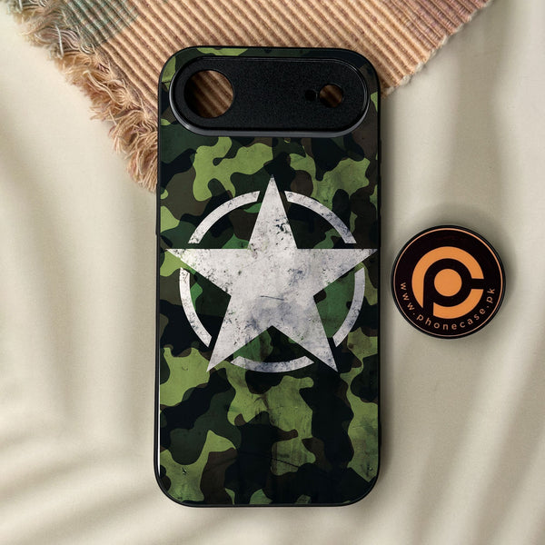 iPhone Air - Ndcom - Premium Metal Printed Soft Bumper Shock Proof Case