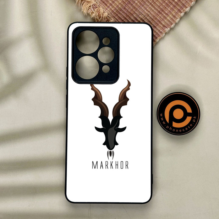 Realme 15 - Markhor Design 2 - Premium Metal Printed Soft Bumper Shock Proof Case