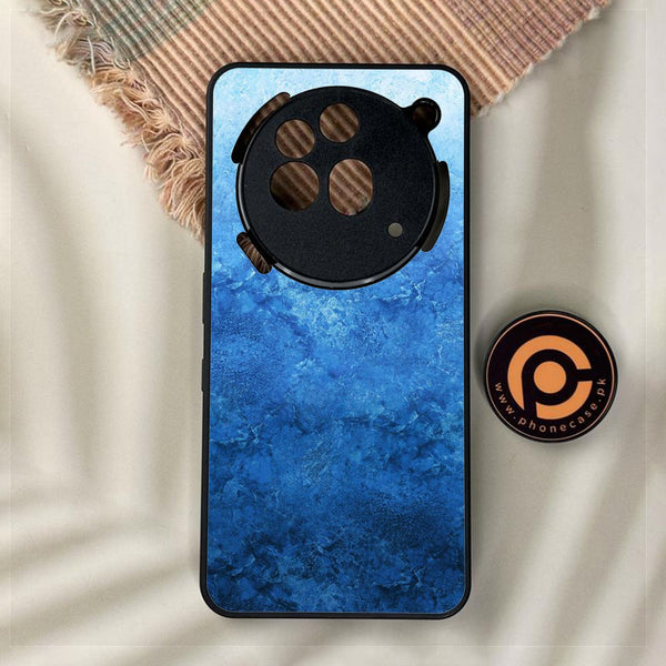 Nothing Phone 3a Pro - Blue Marble Design 2 - Premium Metal Printed Soft Bumper Shock Proof Case