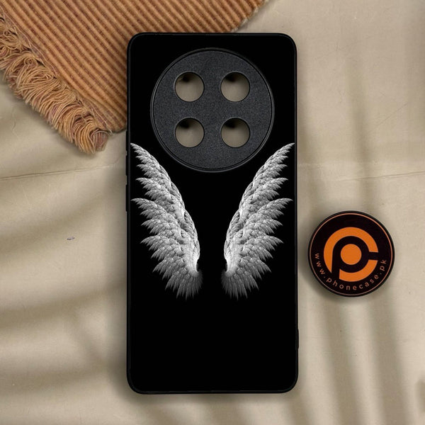 Honor X9c Smart - Angel Wings Design 6 - Premium Metal Printed Soft Bumper Shock Proof Case