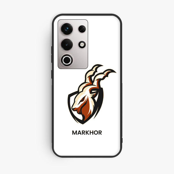 Itel S25 Ultra - Markhor Design 5 - Premium Metal Printed Soft Bumper Shock Proof Case