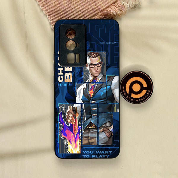 Xiaomi Redmi K60 Pro - Battle-Ready Design 10 - Premium Metal Printed Soft Bumper Shock Proof Case