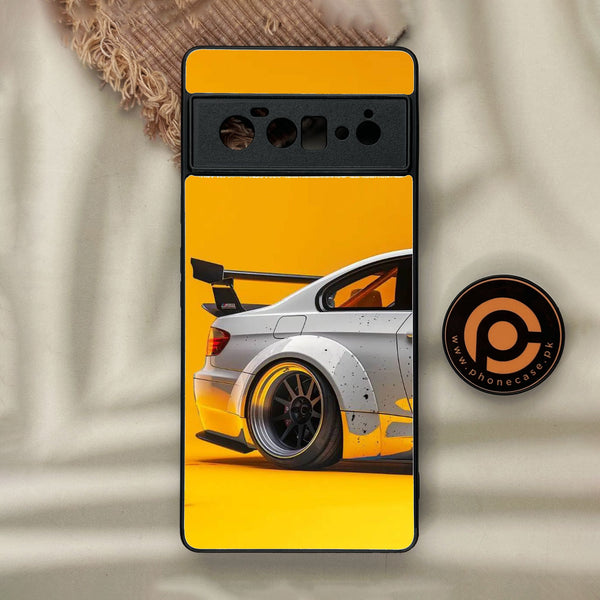 Google Pixel 6 Pro - M3 Gt2 Racing Car - Premium Metal Printed Soft Bumper Shock Proof Case