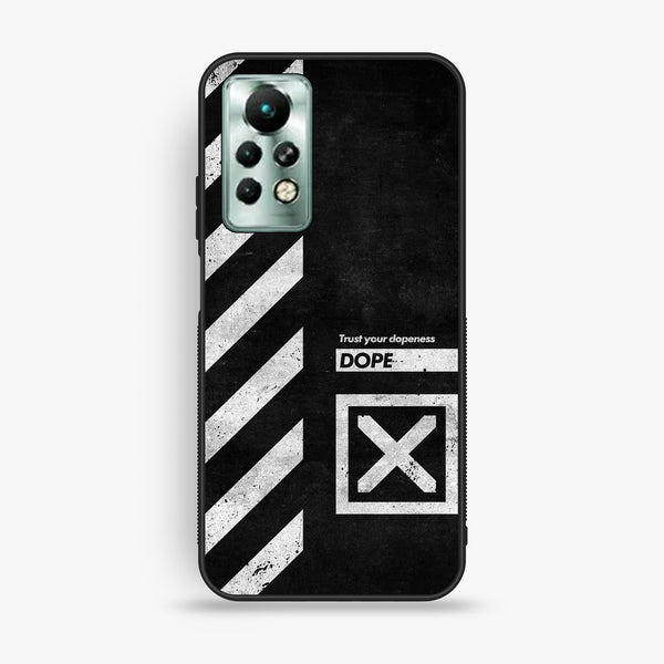 Infinix Note 11 Pro - Trust Your Dopeness - Premium Metal Printed Soft Bumper Shock Proof Case
