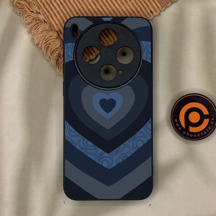 Vivo X300 - Heart 2.0 Design 6 - Premium Metal Printed Soft Bumper Shock Proof Case