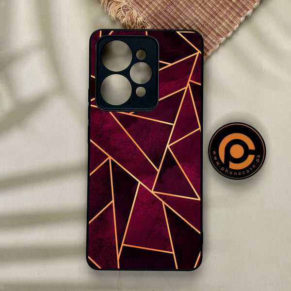 Realme 15 Pro - Geometric Design 4 - Premium Metal Printed Soft Bumper Shock Proof Case