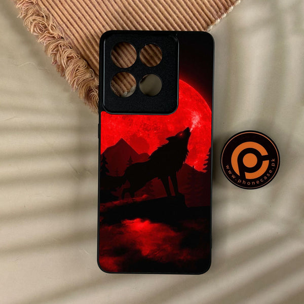 Motorola Moto G86 - Wolf Design 5 - Premium Metal Printed Soft Bumper Shock Proof Case