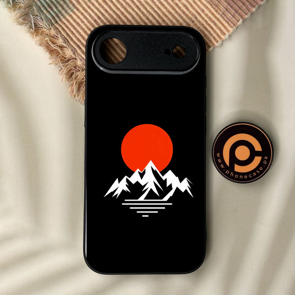 iPhone Air - Minimalistic Design 2 - Premium Metal Printed Soft Bumper Shock Proof Case