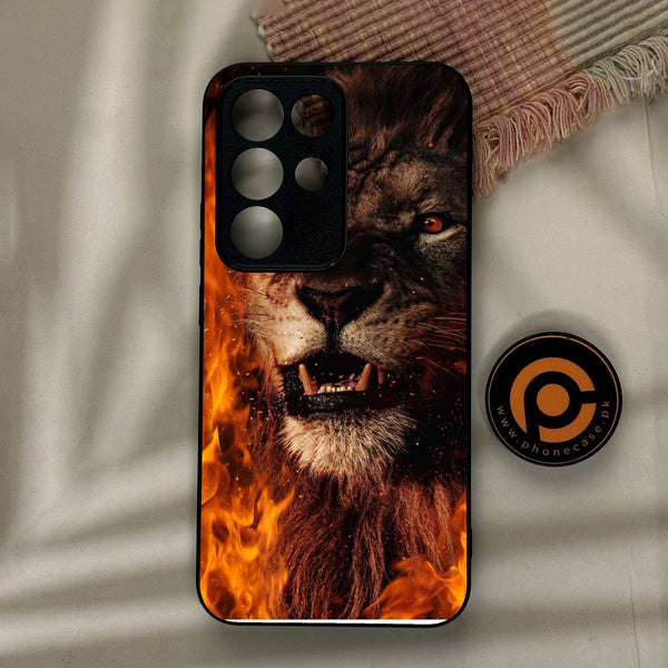 Realme C85 Pro - Tiger Design 2 - Premium Metal Printed Soft Bumper Shock Proof Case