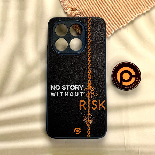 Xiaomi 15T - The Risk Taker - Premium Metal Printed Soft Bumper Shock Proof Case