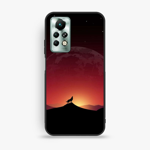 Infinix Note 11 Pro - Wolf Design 4 - Premium Metal Printed Soft Bumper Shock Proof Case
