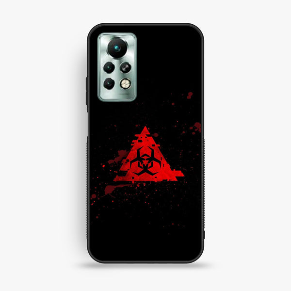 Infinix Note 11 Pro - Biohazard Design 4 - Premium Metal Printed Soft Bumper Shock Proof Case