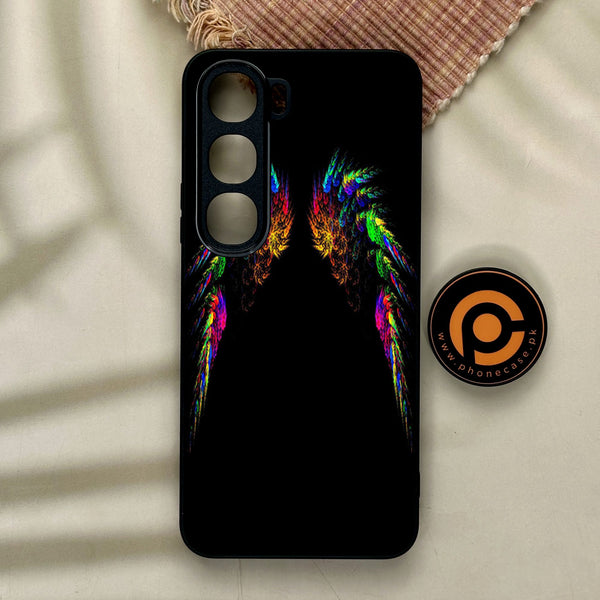 Vivo Y21d - Angel Wings Design 10 - Premium Metal Printed Soft Bumper Shock Proof Case