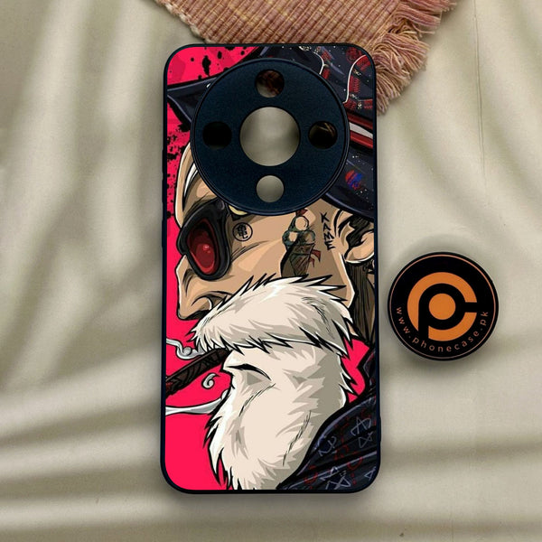 Honor x9d - Master Roshi - Premium Metal Printed Soft Bumper Shock Proof Case