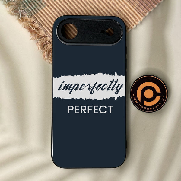 iPhone Air - Imperfectly - Premium Metal Printed Soft Bumper Shock Proof Case