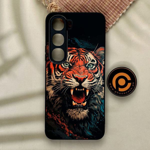 Vivo Y21d - Tiger 2.0 Design 3 - Premium Metal Printed Soft Bumper Shock Proof Case