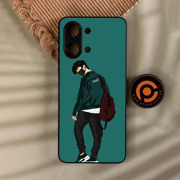 Vivo Y05 - Anime Series Design 1 - Premium Metal Printed Soft Bumper Shock Proof Case