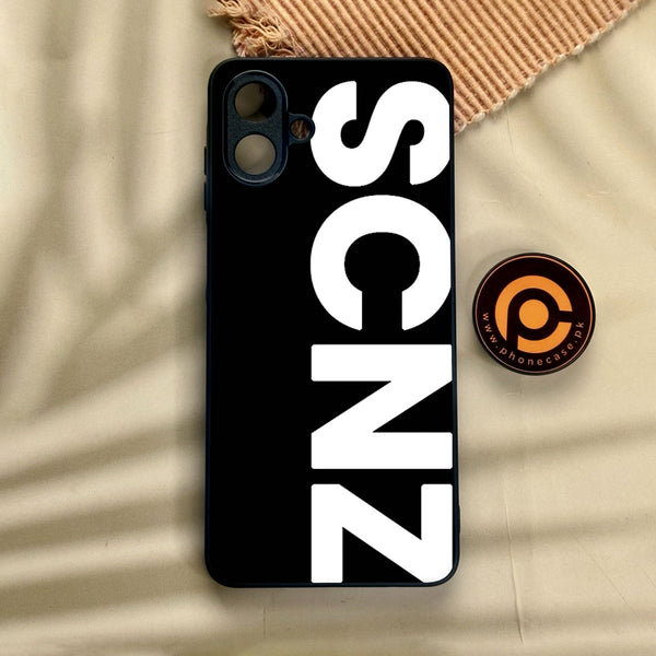 Samsung Galaxy A07 - Scnz - Premium Metal Printed Soft Bumper Shock Proof Case