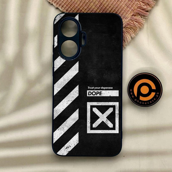 Xiaomi Poco F7 - Trust Your Dopeness - Premium Metal Printed Soft Bumper Shock Proof Case