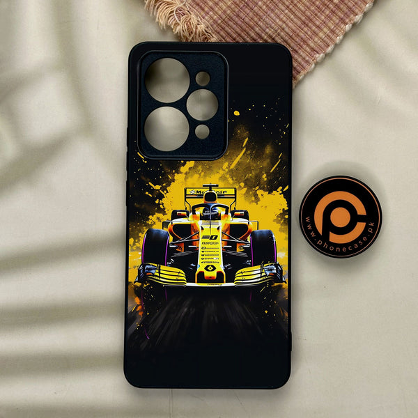 Realme 15 - Formula 1 Design 5 - Premium Metal Printed Soft Bumper Shock Proof Case