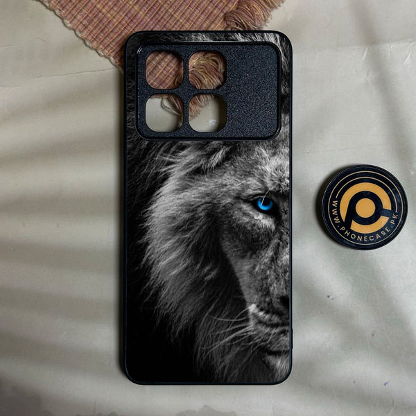 Redmi K70 Ultra - Tiger Design 8 - Premium Metal Printed Soft Bumper Shock Proof Case