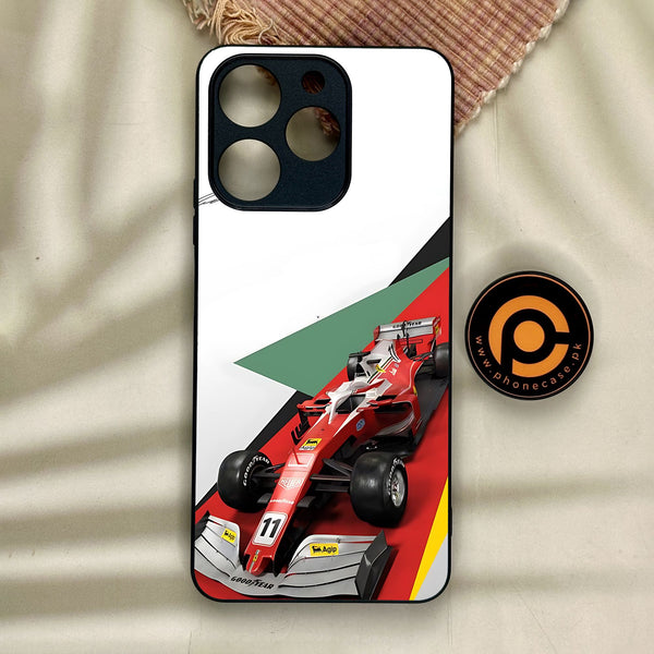 Realme Note 70 - Formula 1 Design 3 - Premium Metal Printed Soft Bumper Shock Proof Case