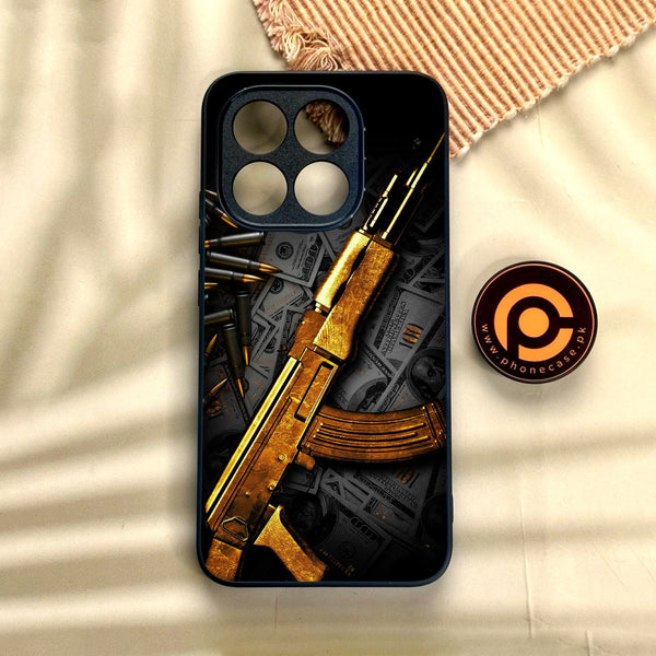 Xiaomi 15T - Dollar Design 6 - Premium Metal Printed Soft Bumper Shock Proof Case