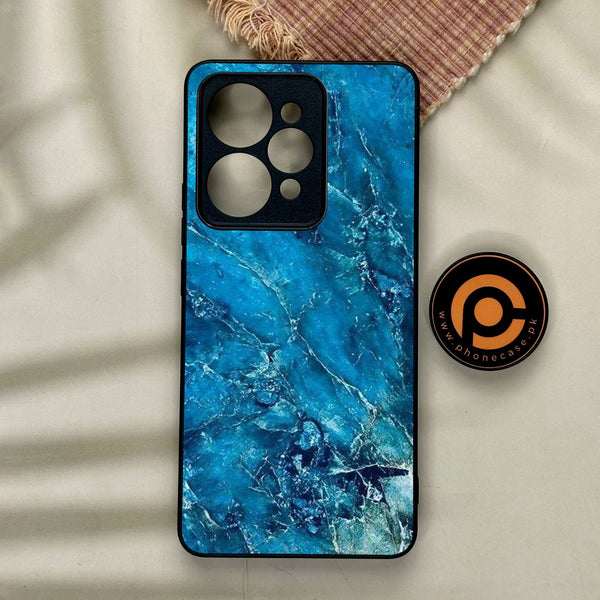 Realme 15 Pro - Blue 2.0 Design 3 - Premium Metal Printed Soft Bumper Shock Proof Case