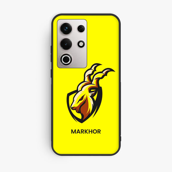 Itel S25 Ultra - Markhor Design 8 - Premium Metal Printed Soft Bumper Shock Proof Case