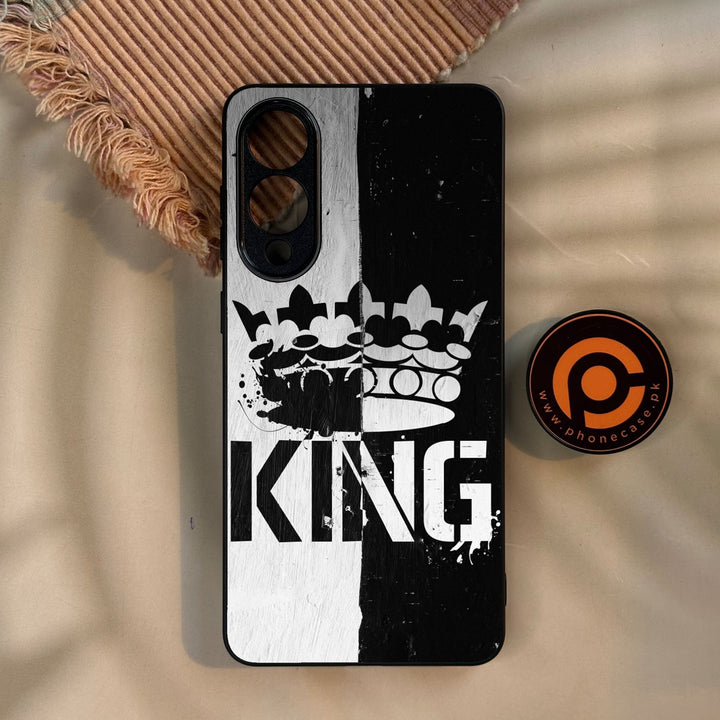 Galaxy S25 Edge - King Design 7 - Premium Metal Printed Soft Bumper Shock Proof Case