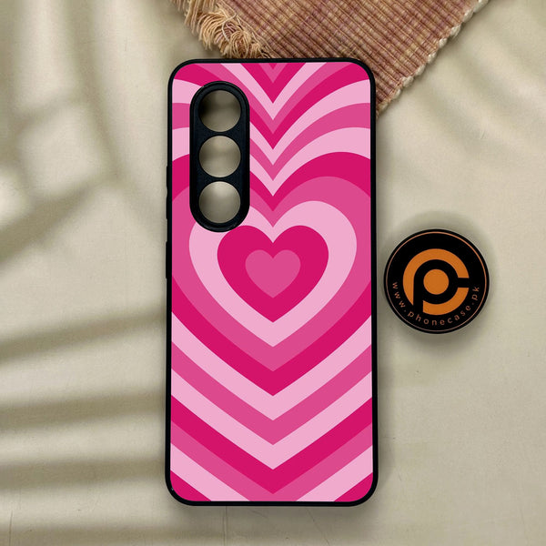 Itel S25 - Heartbeat Design 6 - Premium Metal Printed Soft Bumper Shock Proof Case