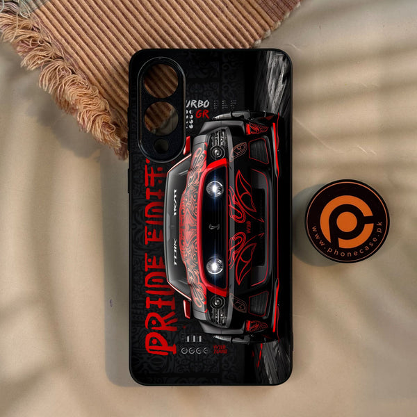 Galaxy S25 Edge - Cobra X Racing Car - Premium Metal Printed Soft Bumper Shock Proof Case