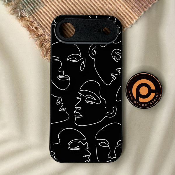 iPhone Air - Girls Design 9 - Premium Metal Printed Soft Bumper Shock Proof Case