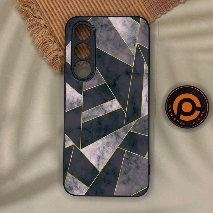 Vivo V70 FE - Geometric Design 2 - Premium Metal Printed Soft Bumper Shock Proof Case