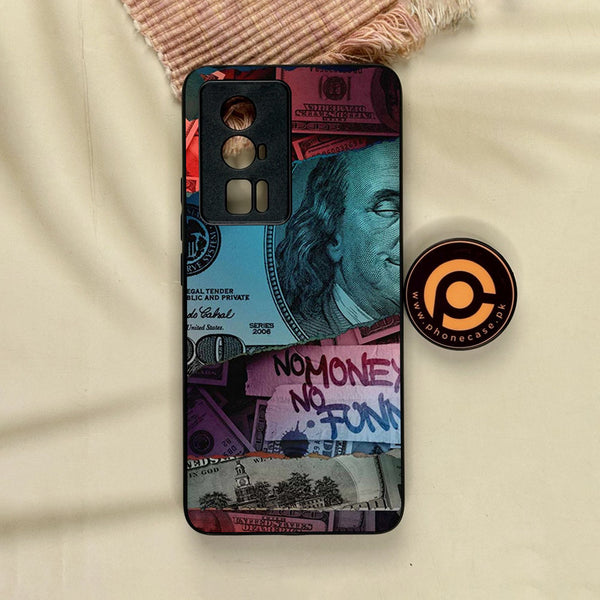Xiaomi Redmi K60 Pro - Dollar Design 8 - Premium Metal Printed Soft Bumper Shock Proof Case