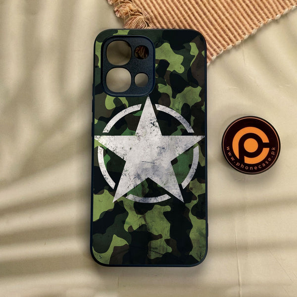 Oppo A6 Pro - Ndcom - Premium Metal Printed Soft Bumper Shock Proof Case