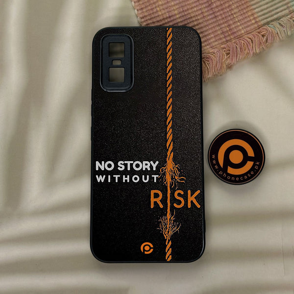 Infinix GT 30 Pro - The Risk Taker - Premium Metal Printed Soft Bumper Shock Proof Case