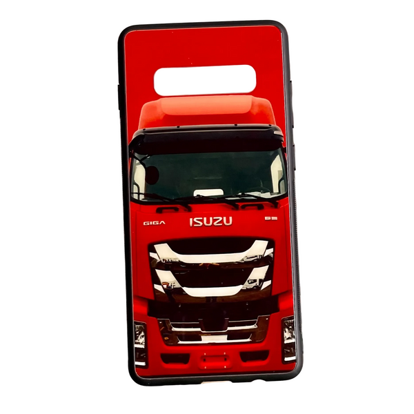 Samsung Galaxy S10 Plus - Isuzu Series - Soft Bumper shock Proof Glass Case CS-42882