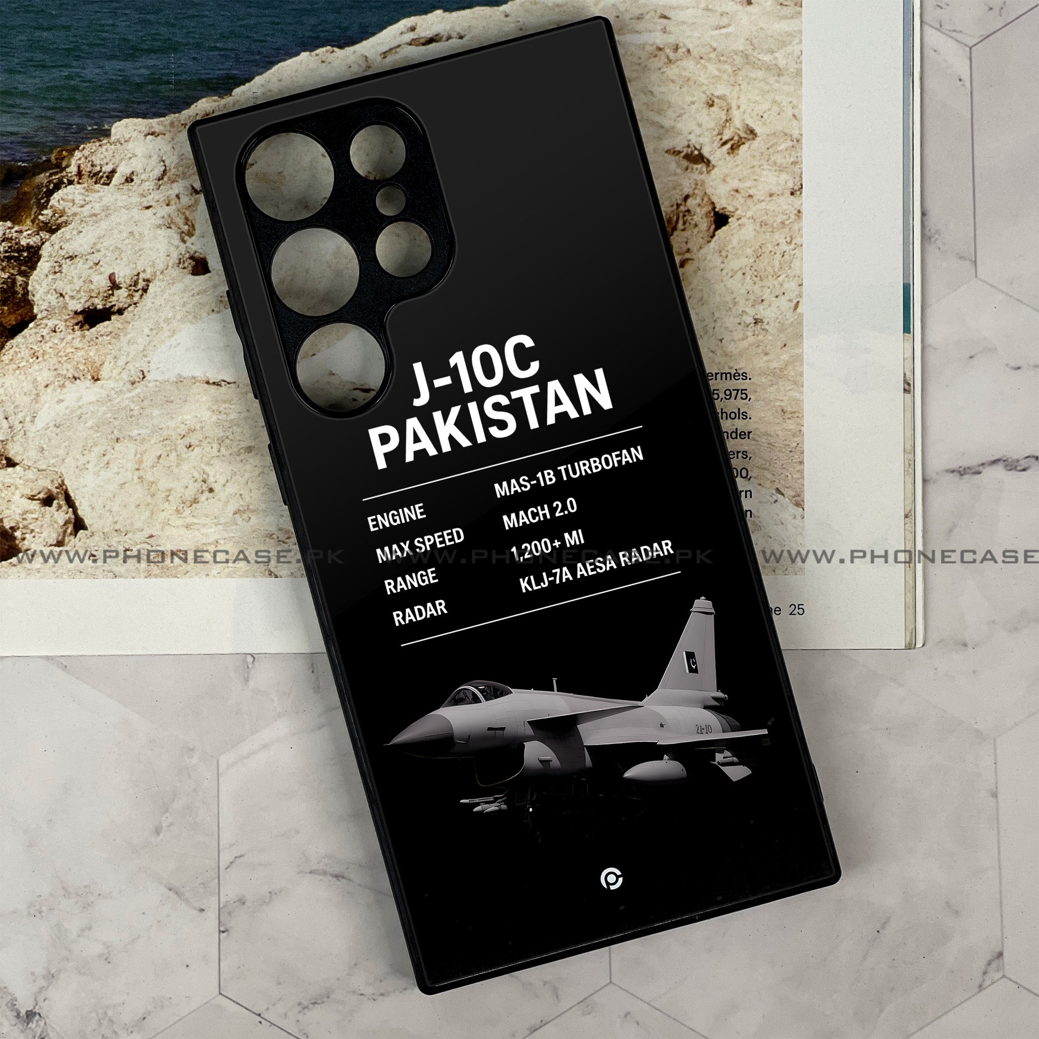 Samsung Galaxy S24 Ultra - PAF Jet Series - Premium Printed Metal soft Bumper shock Proof Case