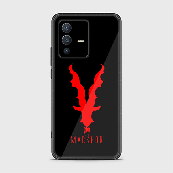 Vivo S12 Markhor Design 10 - Premium Printed Glass soft Bumper shock Proof Case CS-20541