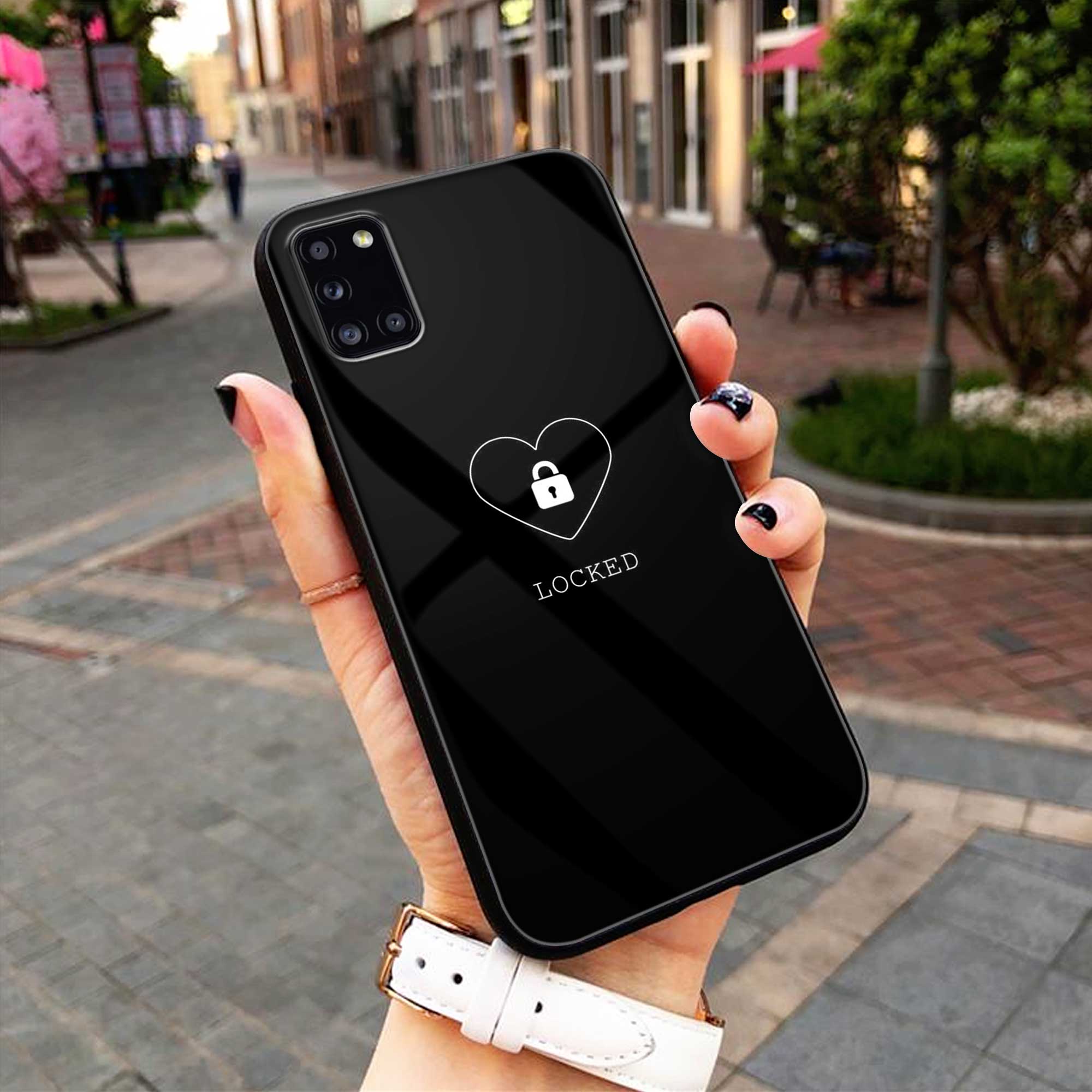 Heart Trending Designs Premium Metal Case All Models