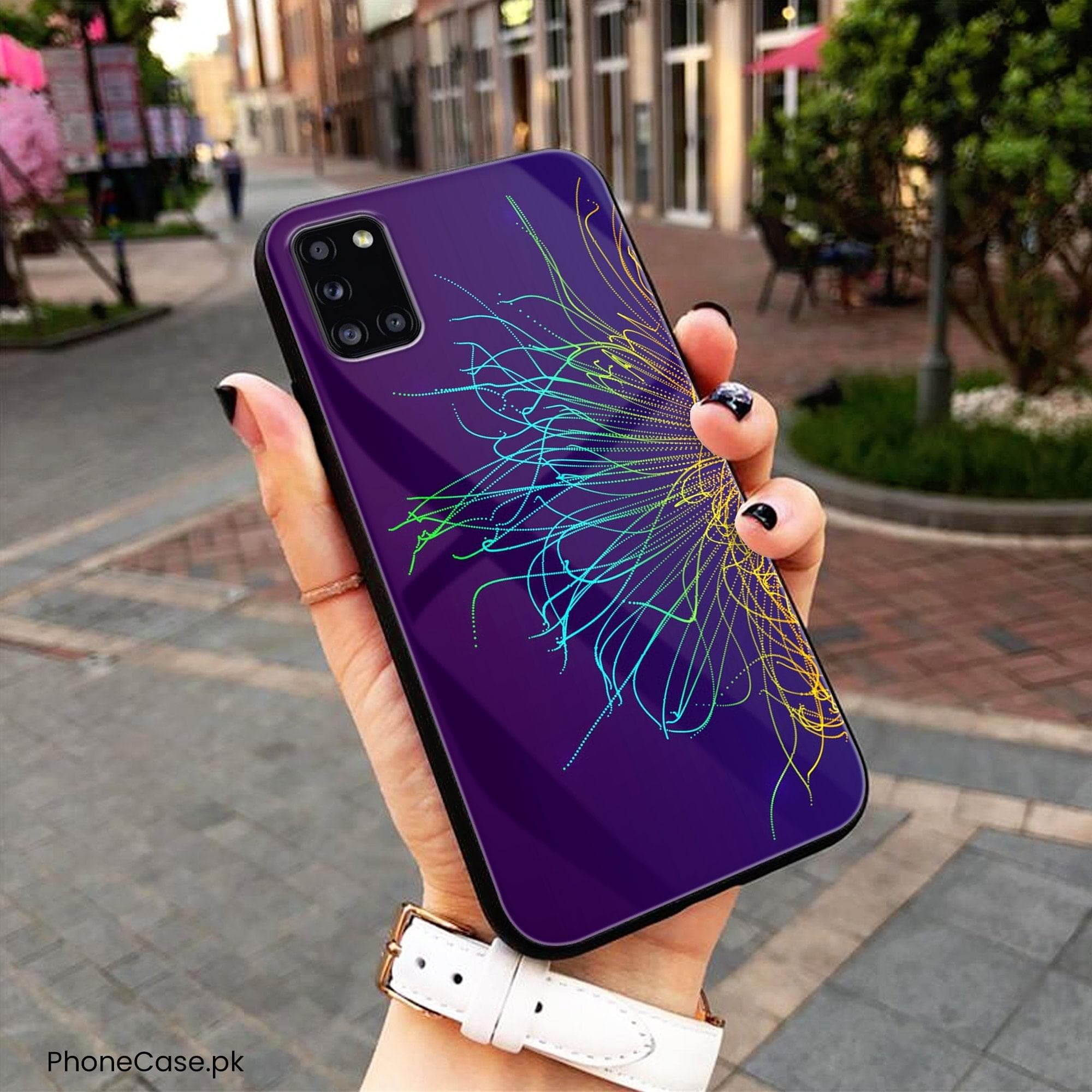 Abstract Series Premium Metal Phone Case All Models