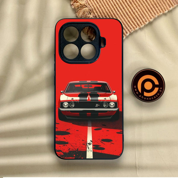 Xiaomi 15T Pro - Classic Racer Vibes - Premium Metal Printed Soft Bumper Shock Proof Case