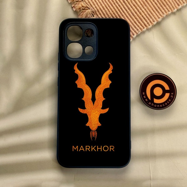Oppo A6 Pro - Markhor Design 12 - Premium Metal Printed Soft Bumper Shock Proof Case