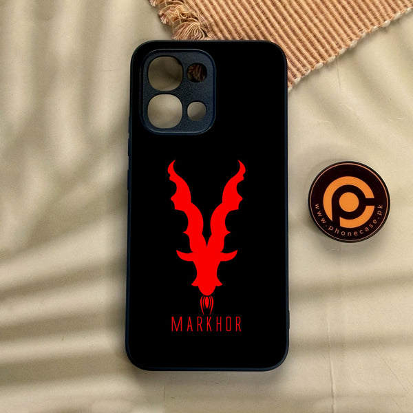 Oppo A6 Pro - Markhor Design 10 - Premium Metal Printed Soft Bumper Shock Proof Case